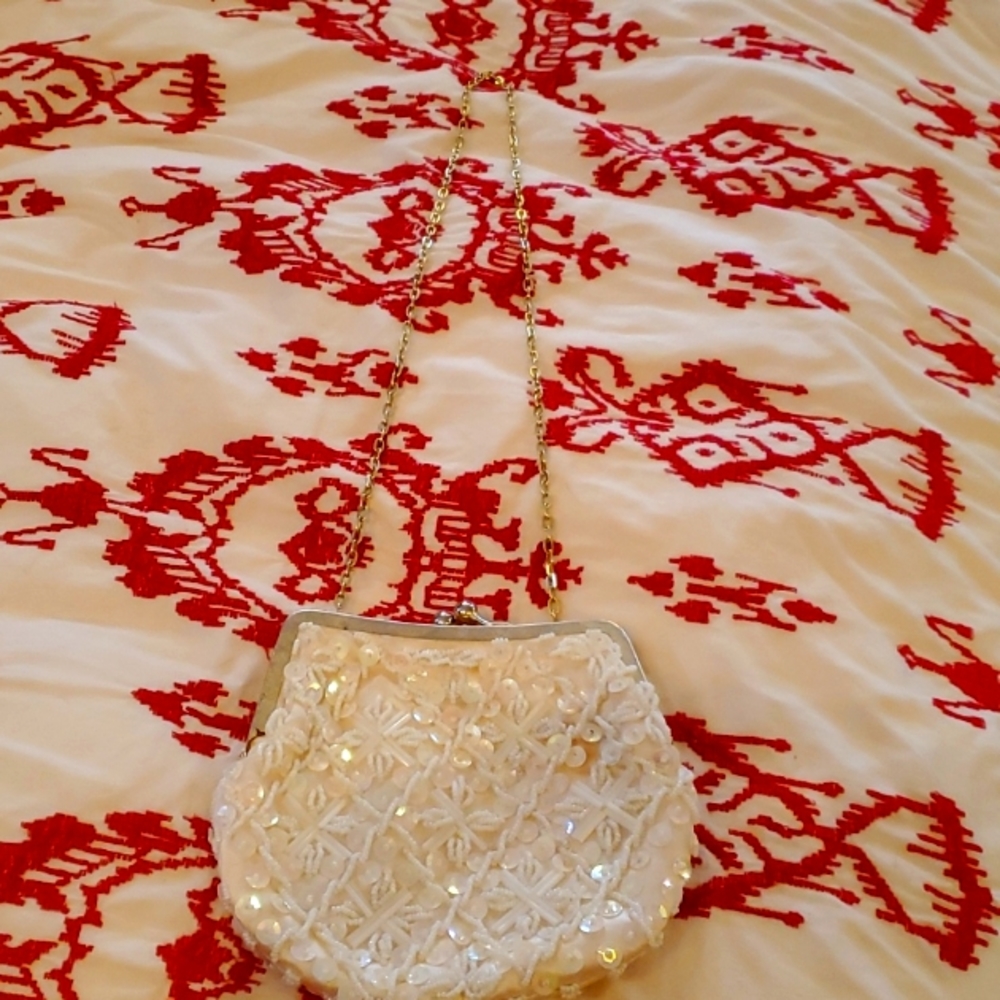 Darling sequins clutch purse